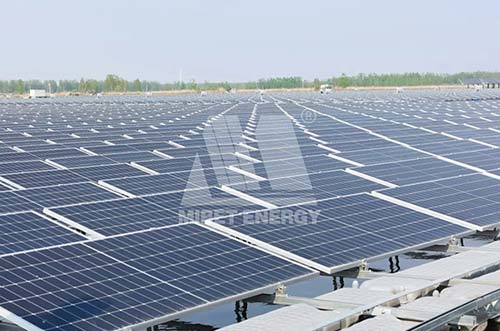 72MW！迈贝特江苏沛县水上光伏电站项目闪耀上线！